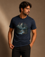 Özarık Özel Baskılı Siyah T-Shirt